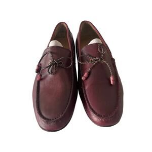 Anthony Veer Franklin handmade leather loafer shoes Size:8D